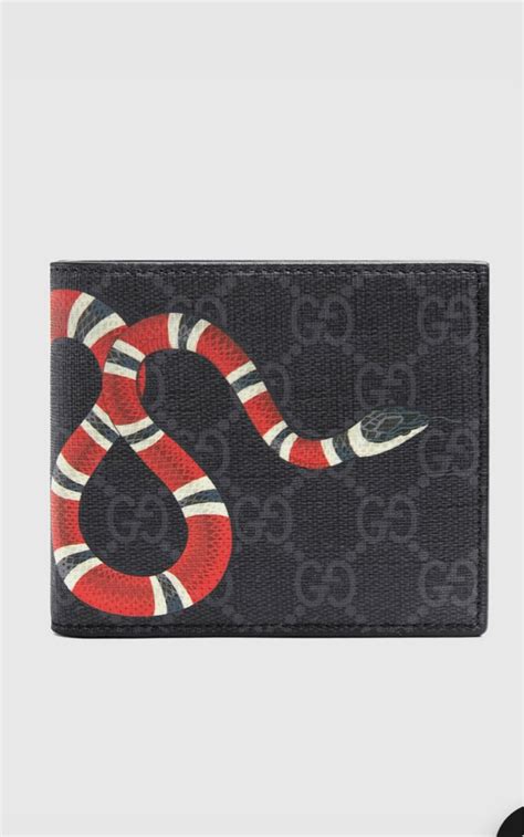 fake gucci wallet with snake|gucci snake coin wallet.